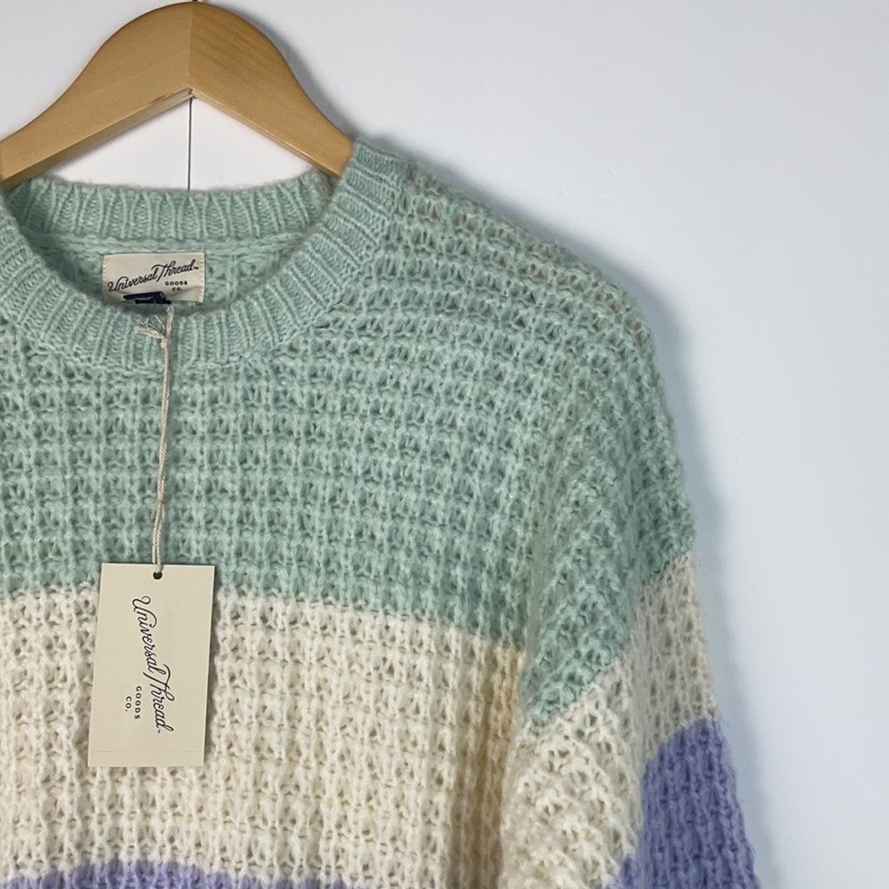 NWT Universal Thread Colorblock Pullover Sweater S - Picture 2 of 10